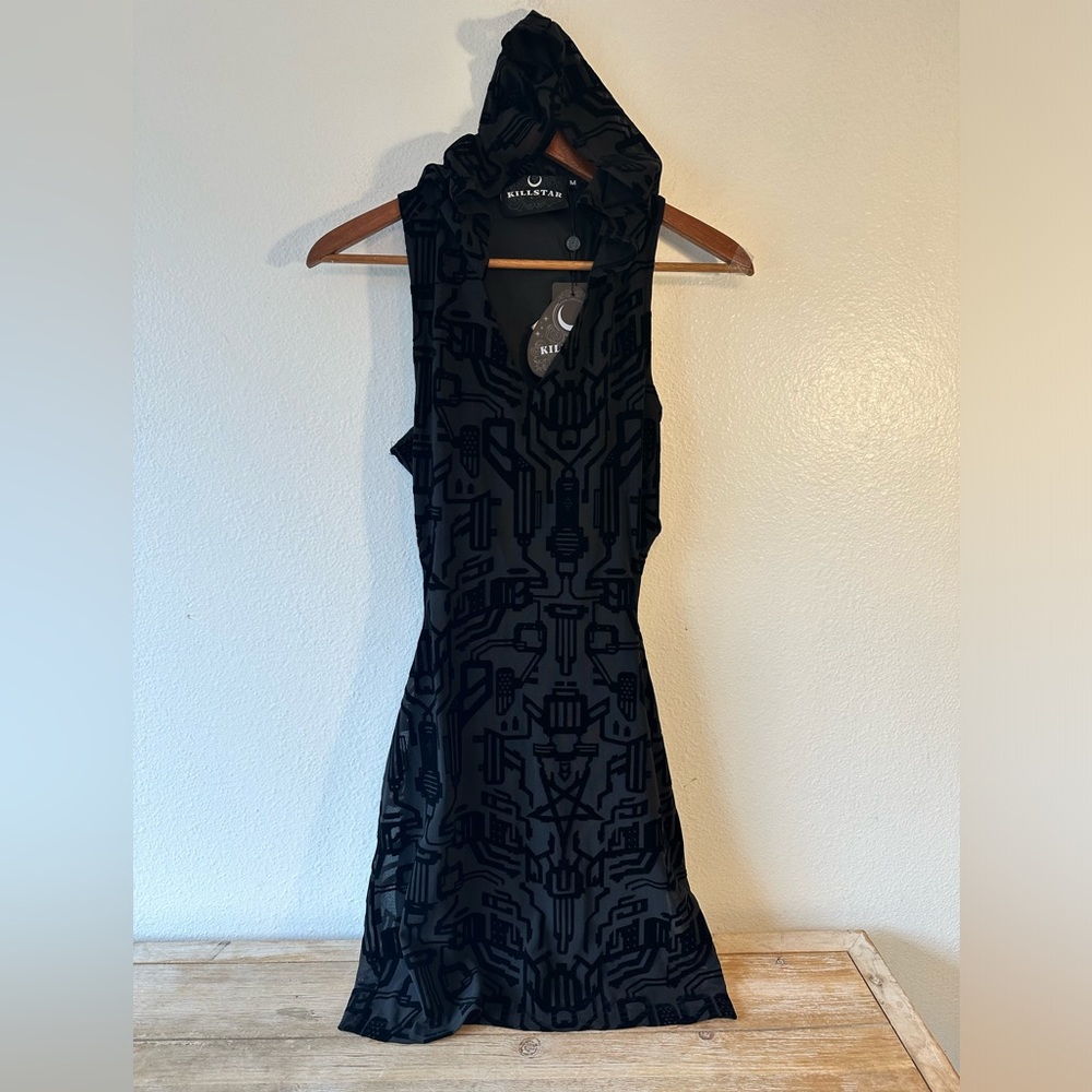 Killstar Ultravox Hooded Dress